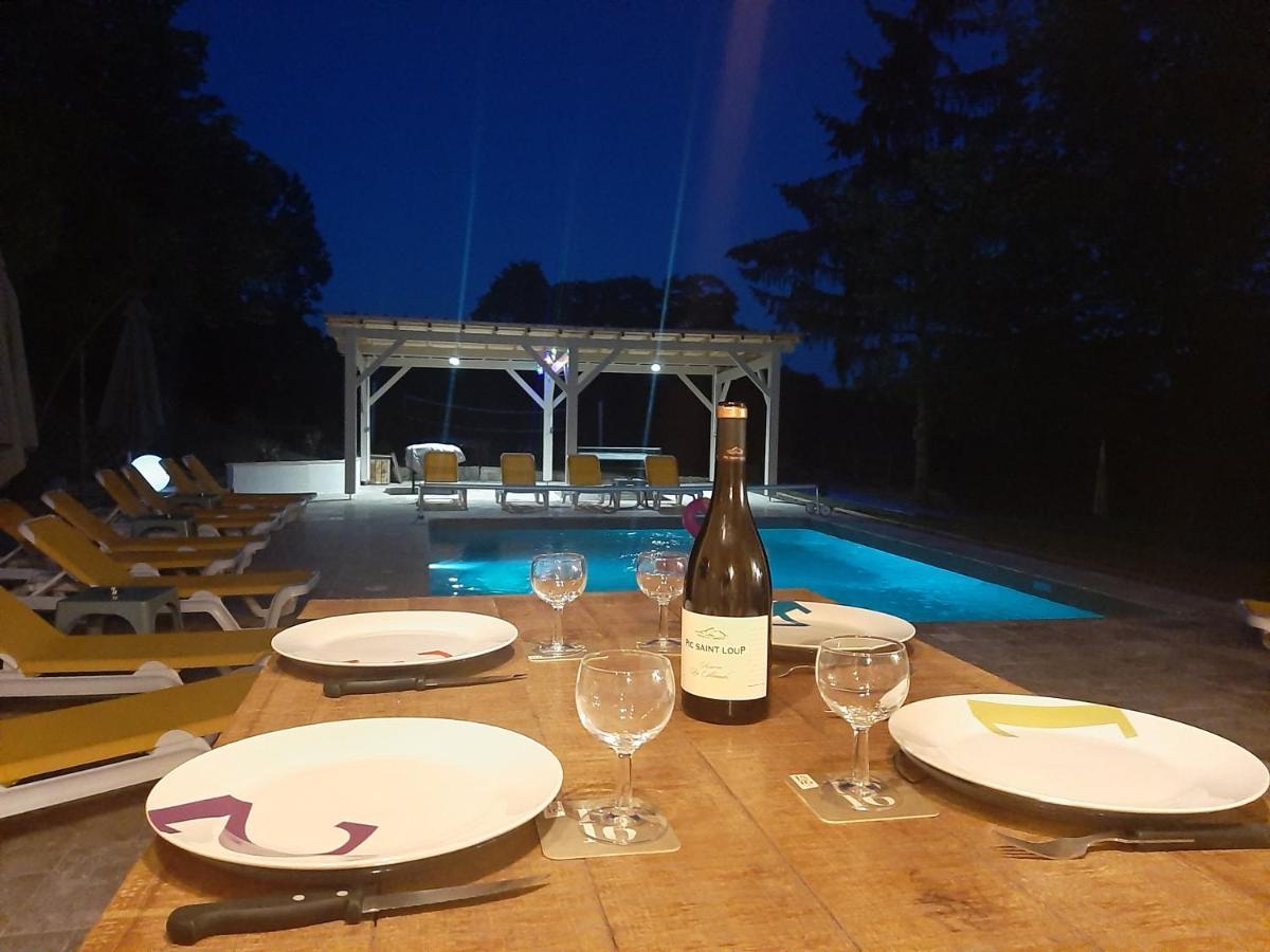 Domaine Laloubin Villa Montagnac-sur-Auvignon Exterior foto